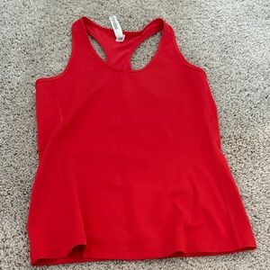 Red Adidas Women's Racerback Top